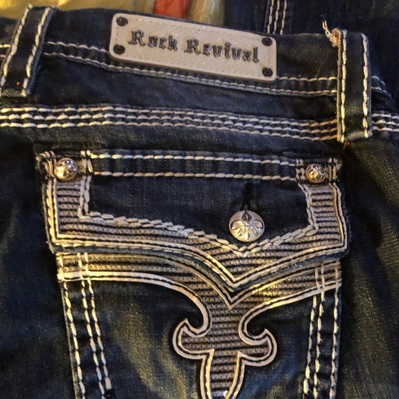 Rock Revival Denim - LADIS ROCK REVIVALS SIZE 34 PREOWNED